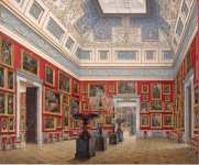 Hau Edward Petrovich Interiors of the New Hermitage. The Room of the Flemish School - Hermitage